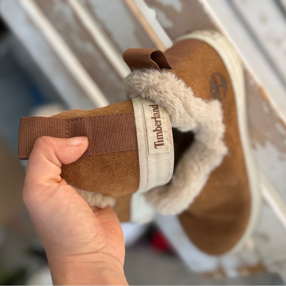 Timberland woman Brown Slip-On Shoes size 7 - Picture 2 of 4